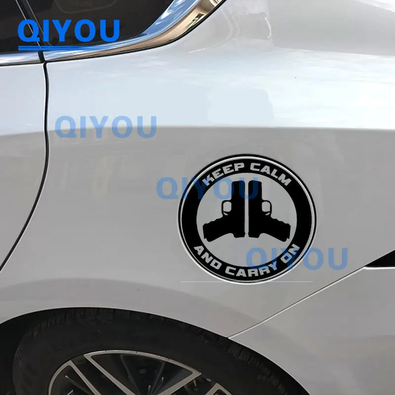 

Креативная надпись «Keep Calm», внешнее освещение, подходящее для ПВХ наклейки для корпуса автомобиля, чехлы на колесиках