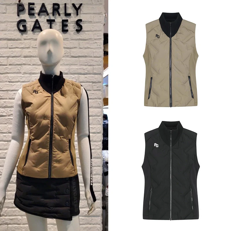 

【Presale 】Women's Golf Puffer Vest Lightweight Padded Outerwear Full Zip