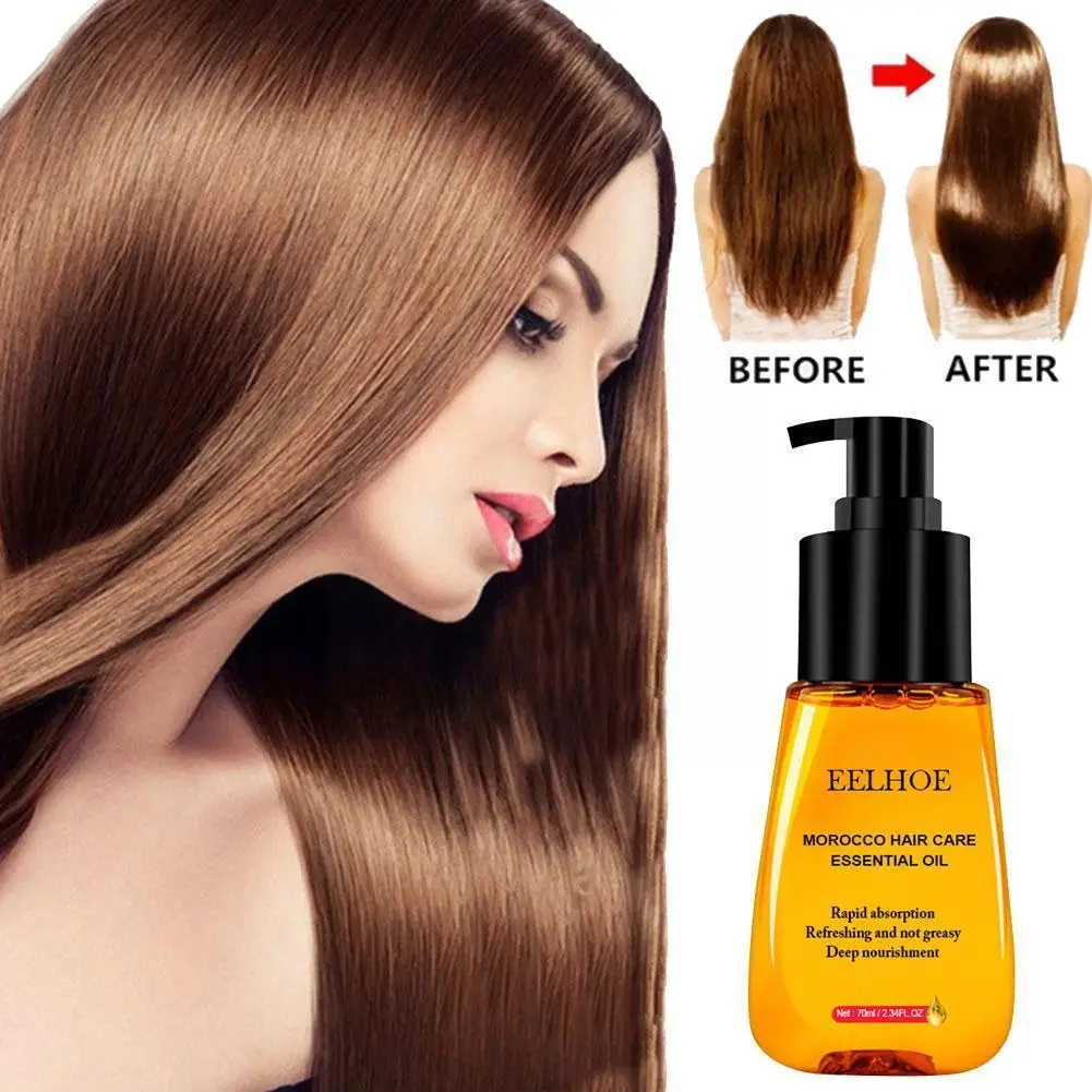 

Morocco Hair Care Oil Essence Nourishing Repair Damaged Hair Essential Oils Anti-hair Conditioners Smooth Treatment Care Lo K4q8