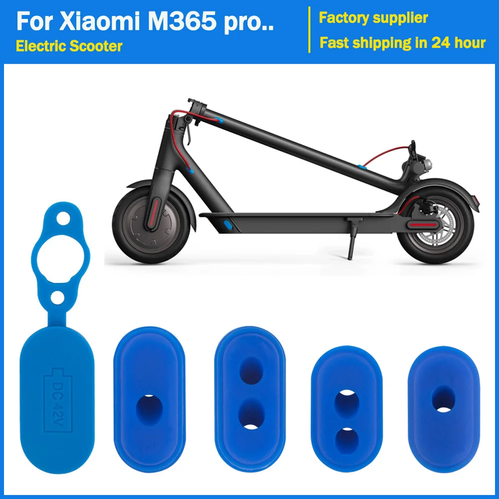 

Резиновый чехол с разъемом зарядного устройства для электросамоката Xiaomi M365, 1S Pro, Pro2