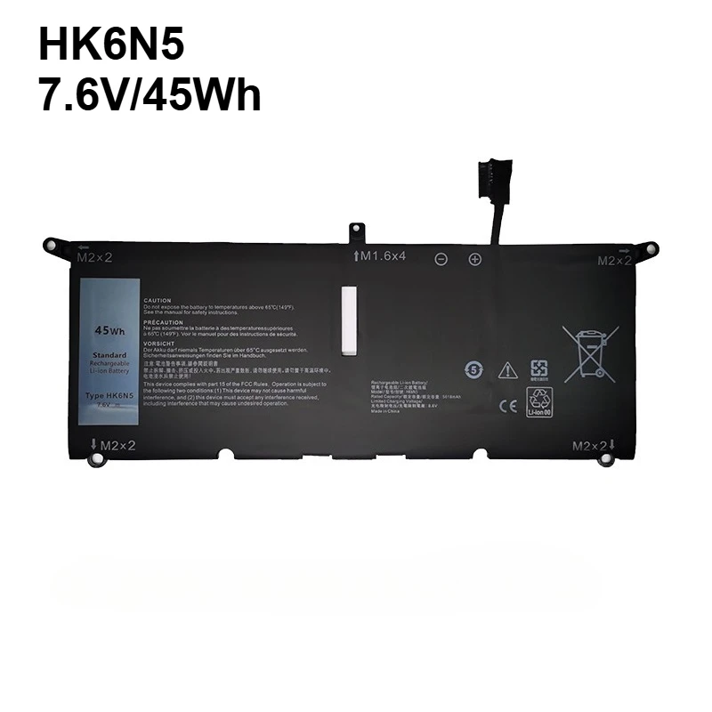 Фото Аккумулятор для ноутбуков Dell XPS13 9370 9380 9305, Latitude 3301 P113G P114G P82G H754V DGV24, Inspiron 5390 5391 7490 7191 (DXGH8 HK6N5) №5