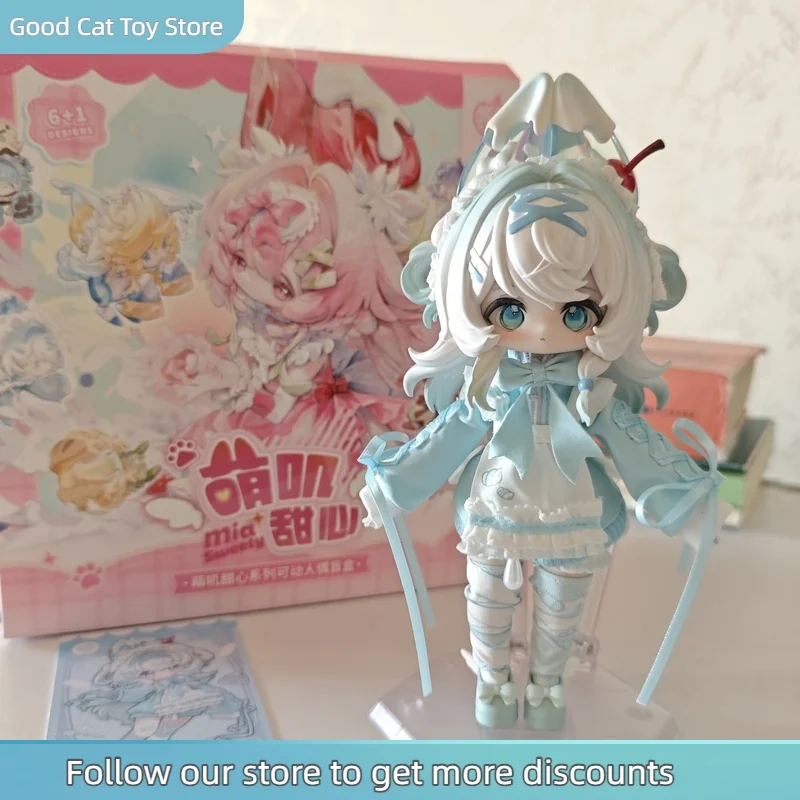 Фото Коллекционная шарнирная кукла Neo Eden Toys 1/12 BJD из серии Mia Sweety в слепой коробке, настольное украшение, подарок для взрослых коллекционеров №1