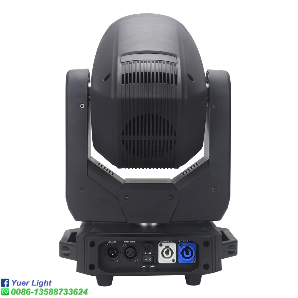 4 шт./лот Beam PRO 200 Вт светодиодное освещение с подвижной головкой и кольцо мороз для