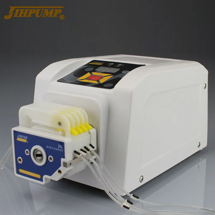 JIHPUMP 110 В 220 в высококачественный небольшой перистальтический насос дозирующий