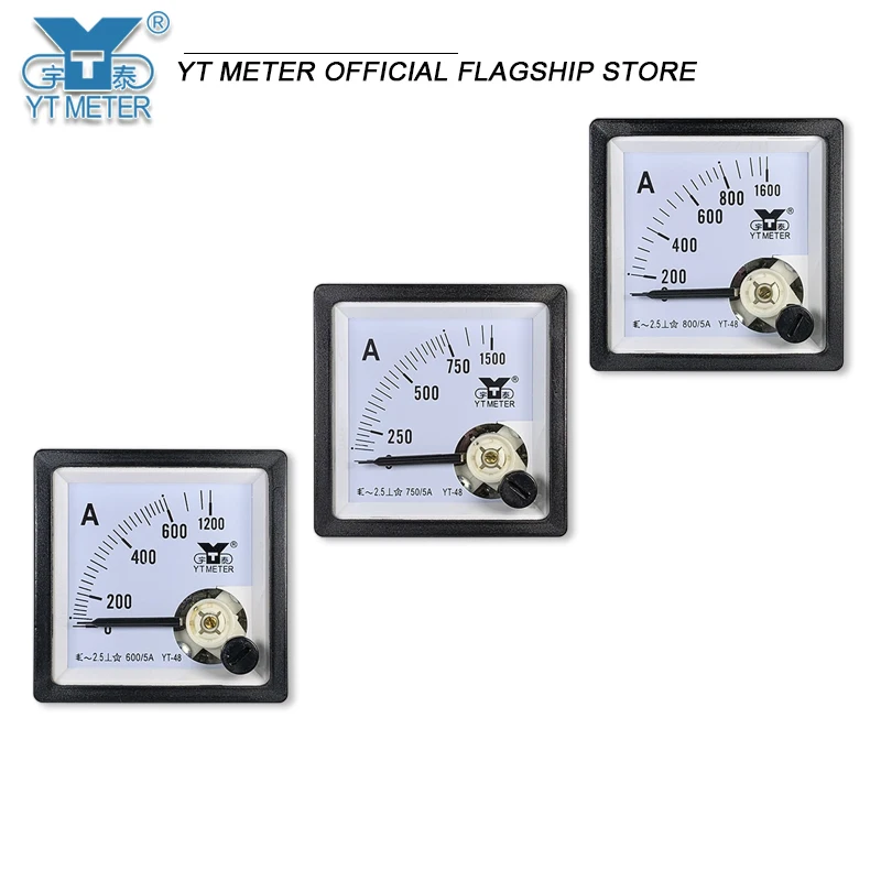 99t1 Амперметр переменного тока 20a 30a 50a 100/5A через указатель 99t666 YT48 YTMETER