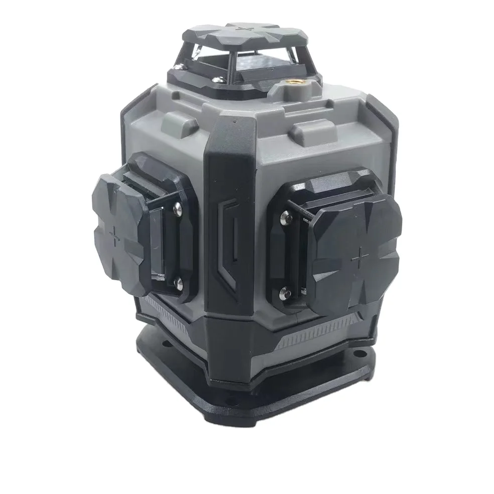 

Line Laser Level Measuring Instrument Survey Equipment with Rechargeable Battery Red Green Beam 4D 16 Lines Self-leveling 360