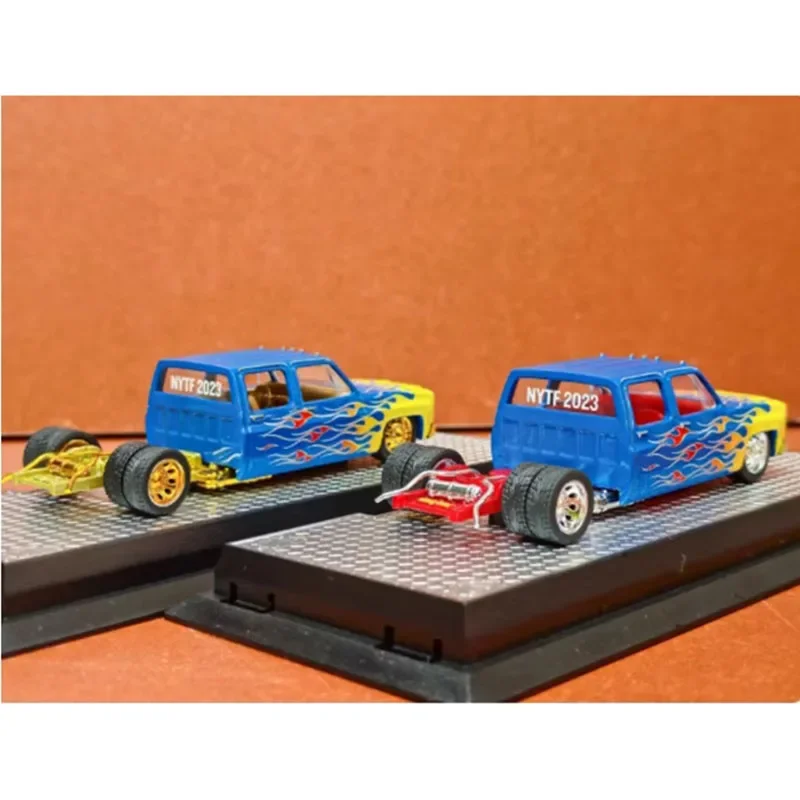 HYINUO металлическая модель пикапа 1/64 1973 Cheyenne Super 30