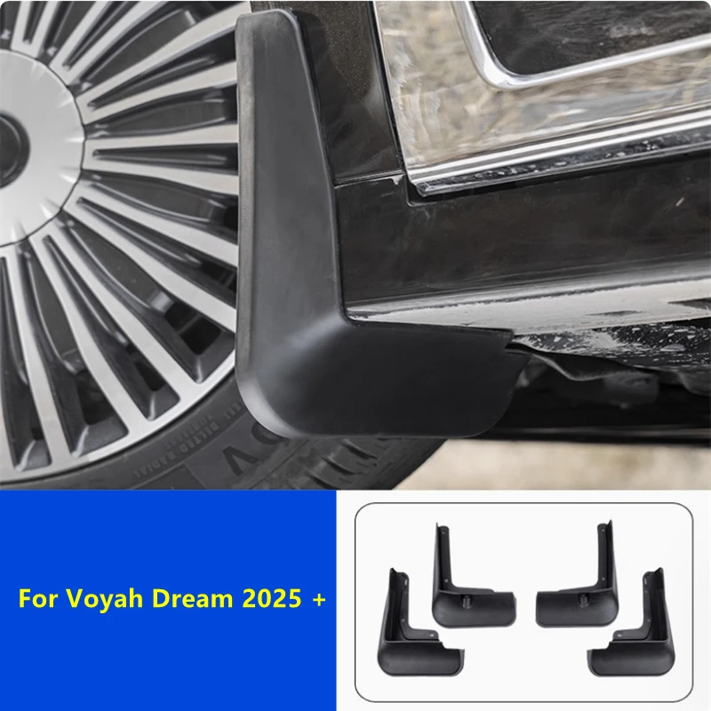 

Автомобильный Стайлинг, брызговик, брызговик, крыло для Voyah Dream 2025 + защита от брызговика переднего и заднего колеса, аксессуары для украшения