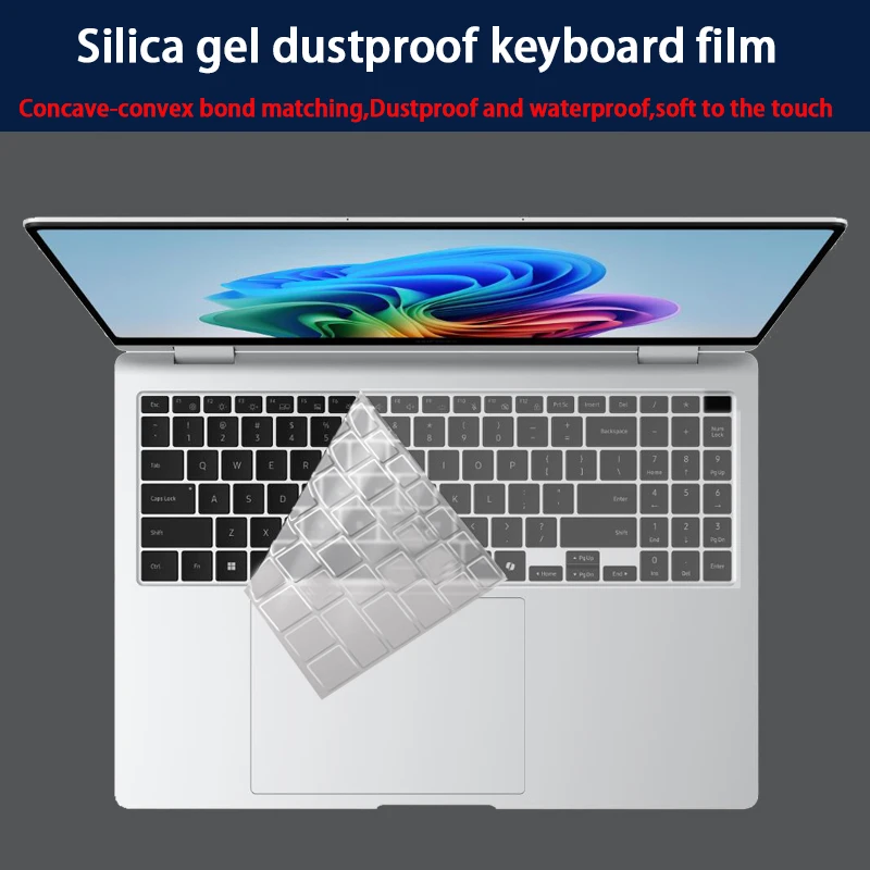 Фото Для Samsung Galaxy Book5/4 Pro 360 16,6 см/16 дюймов, пленка для клавиатуры, пленка для экрана ноутбука, пленка HD, закаленная пленка, матовая пленка, пленка BLF №1