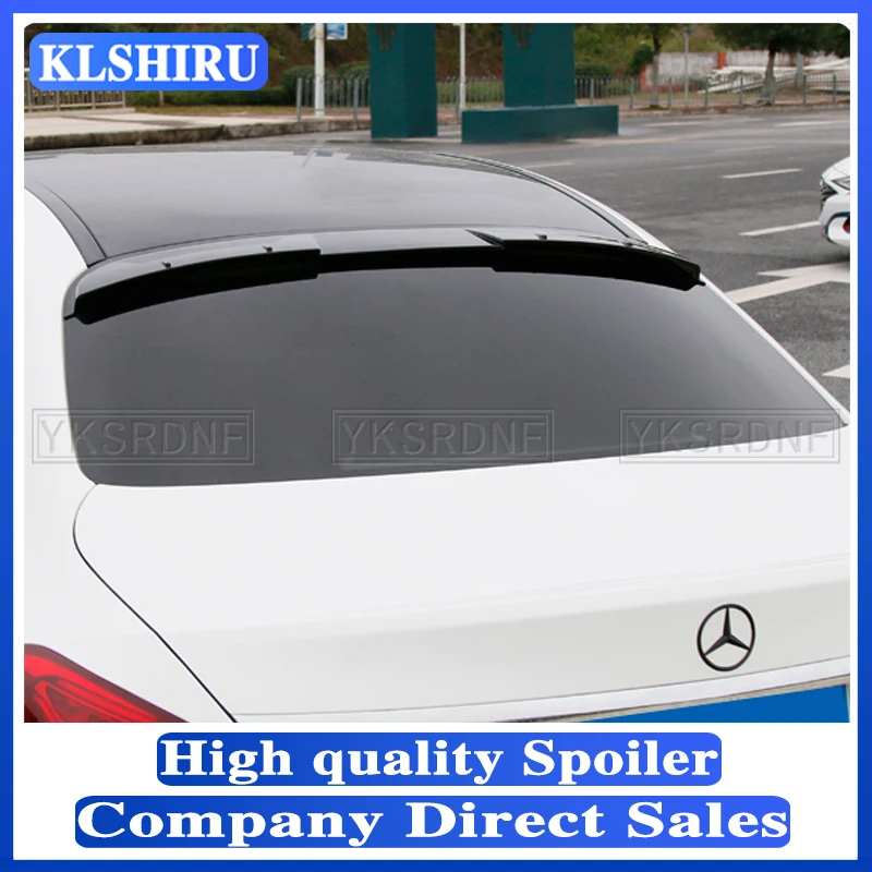 

Оптовая продажа с фабрики для Mercedes W205 2014-2020 спойлер из АБС-пластика автомобильный спойлер на крышу для Benz W205 C180 C200 C300 C63