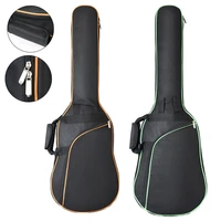 oxford fabric electric guitar case colorful edge gig bag double straps pad 8mm cotton thickening soft cover waterproof backpack