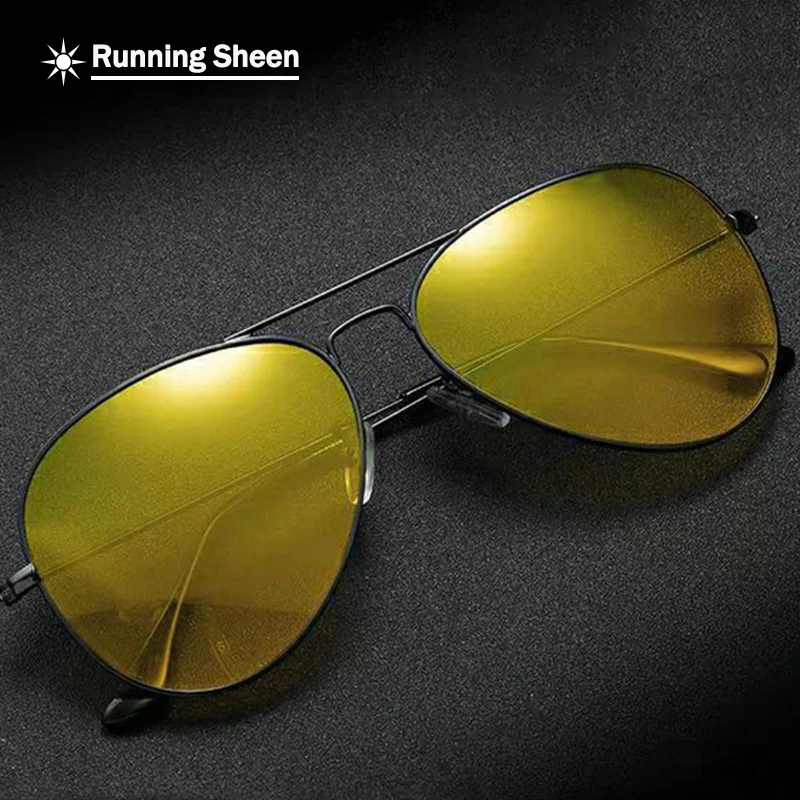

Солнцезащитные очки RunningSheen в стиле ретро с ночным видением для водителя автомобиля для BMW E46 автомобильные аксессуары модные уличные солнце...