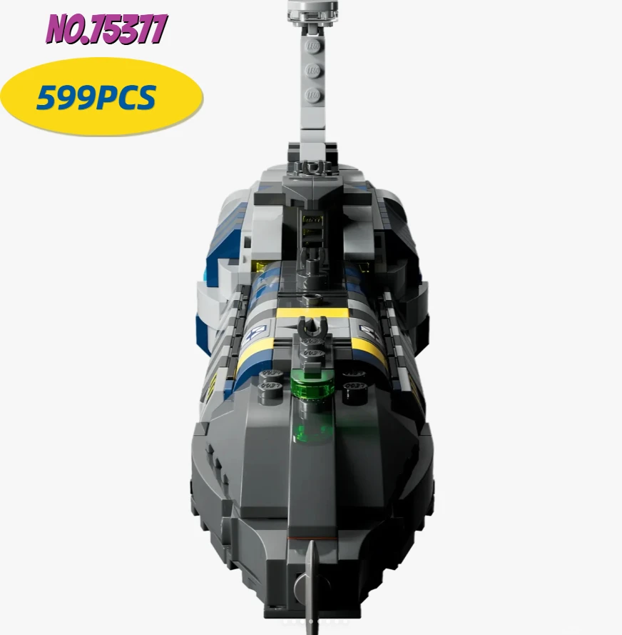 MINISO Disney невидимый ручной космический корабль строительные блоки 557 шт. модель в