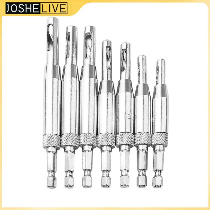 

Door Window Hinge Twist Tool Wood Drill Bit Set Self Centering Hole Puncher Carpenter Tools Machining Tool Renovation Team