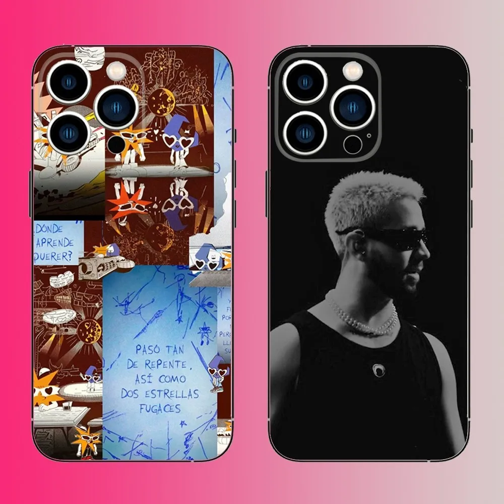 Чехол для телефона Singer Mora Album Estrella iPhone 16 15 14 13 12 11 Pro Max Plus Mini X XS XR 8 7 6 S SE мягкий черный