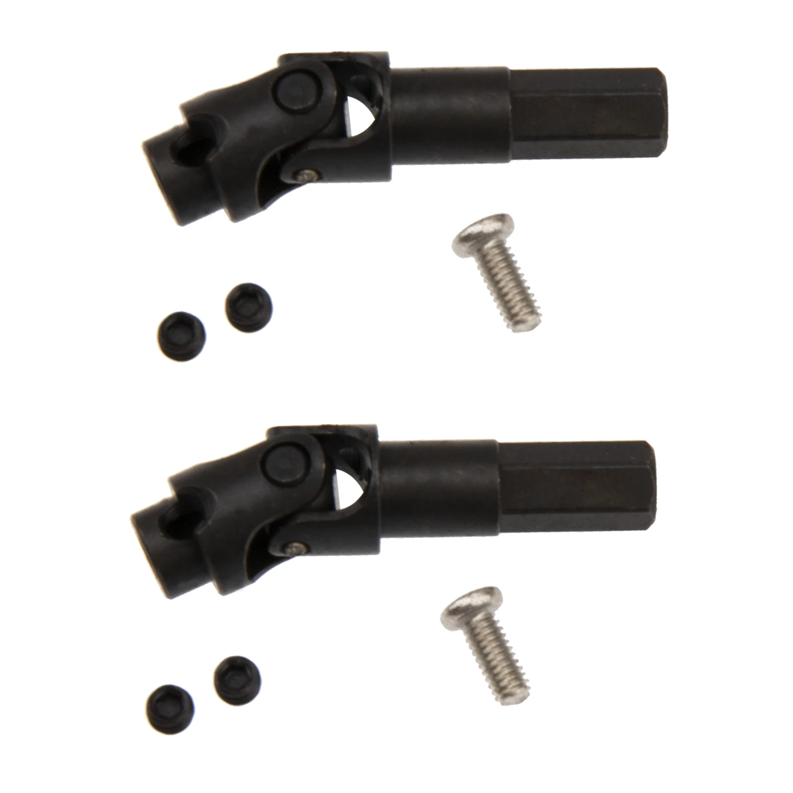 

2Pack Universal Steering Joint Drive Shaft Front Axle Dogbone ) for WPL C14 C24 C34 B24 B36 MN Model D90 D91 MN99S RC Car