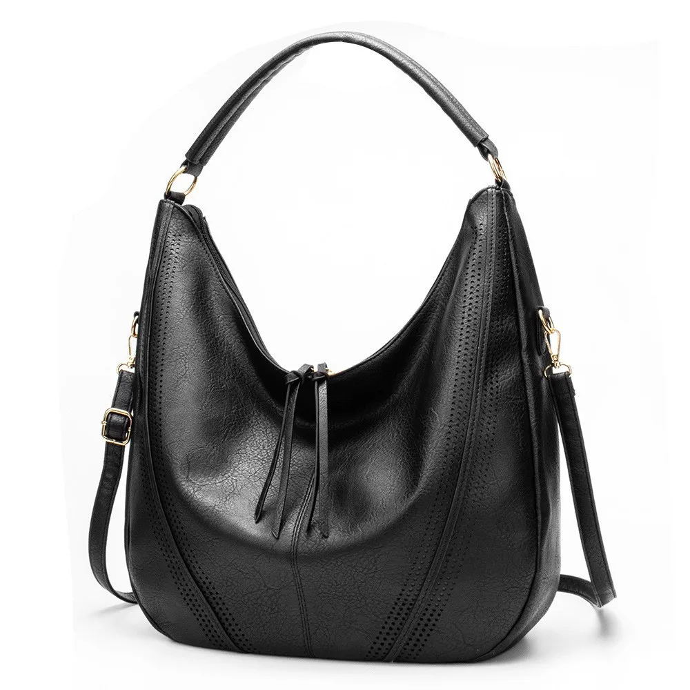 

Brand handbag, fashionable retro shopping bag, new tassel hollowed out large capacity tote bag, shoulder bag, underarm bag