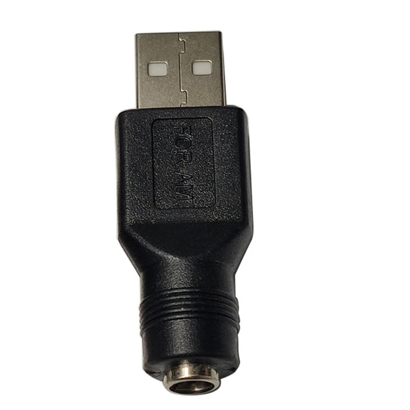 

USB to for Dc Adapter USB 2.0 A Male to for Dc 5.5x2.1mm for Dc Female Connector Charge Barrel Power Adapter for SM