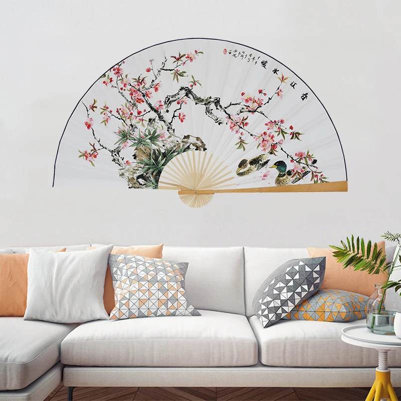 Декоративный настенный веер Национальная таможня свадебная композиция ручной