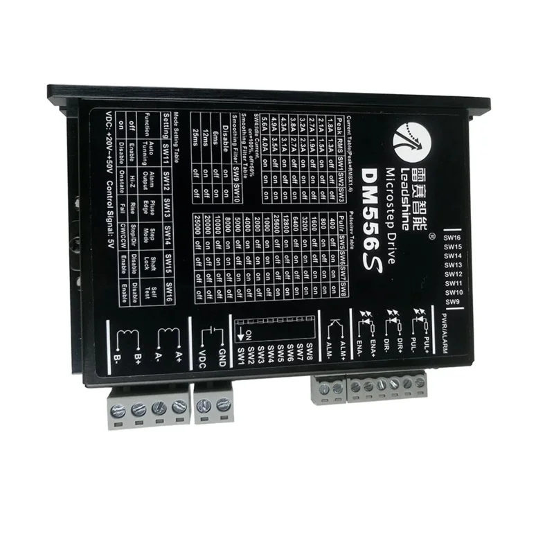 Leadshine DM556S 2-фазный двигатель постоянного тока 24 В-50 В для шагового двигателя 86/57