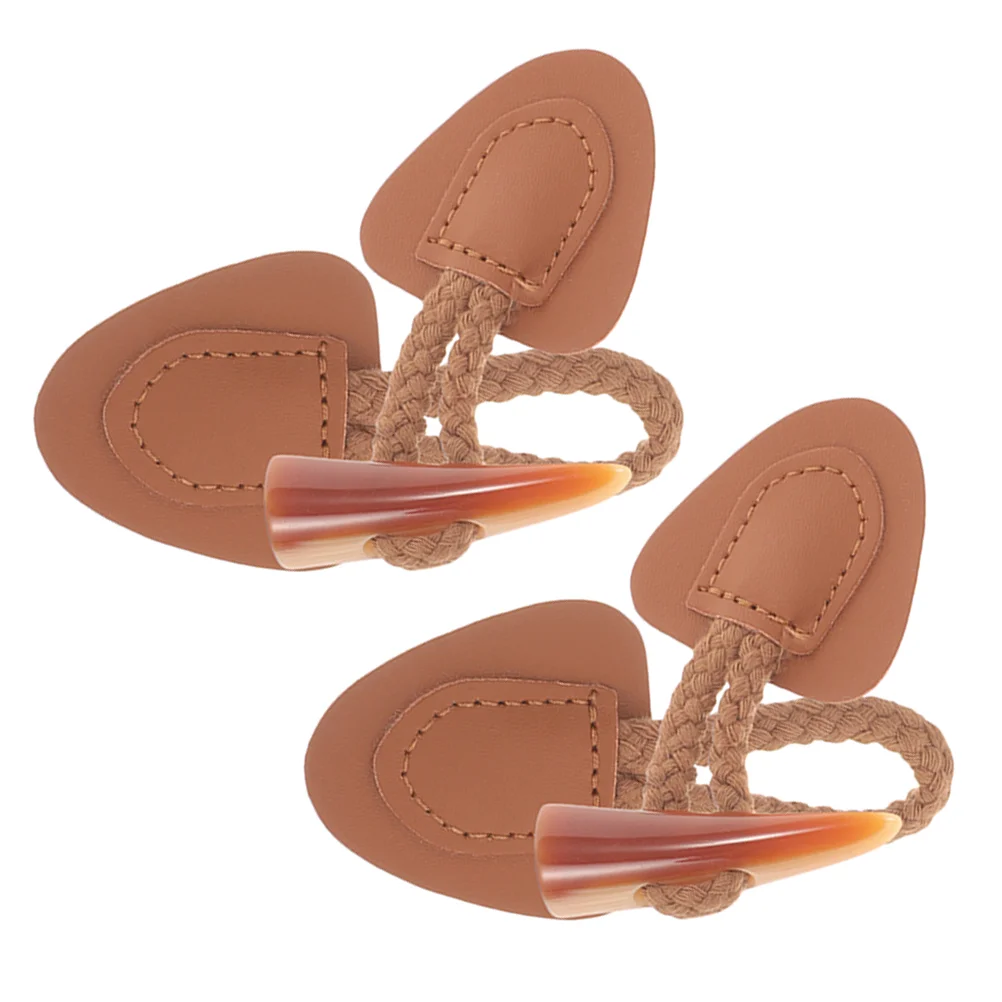 2 шт. пуговицы куртка рог шитье вязание пришивные застежки застежка для одежды из