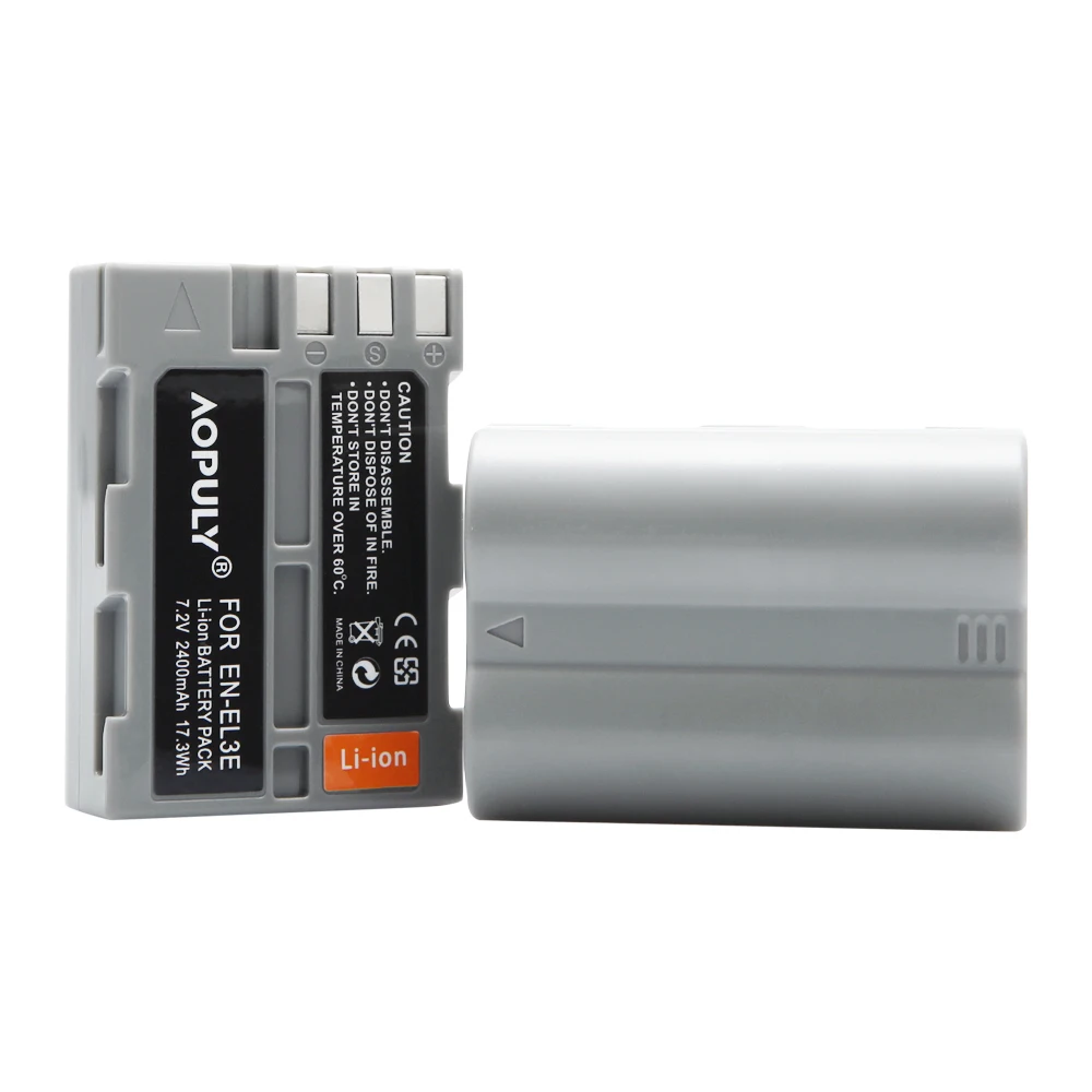 Зарядное устройство AOPULY EN-EL3e ENEL3e EN EL3e USB LCD для цифровой камеры Nikon D70 D90 D80 D100 D200 D700 |