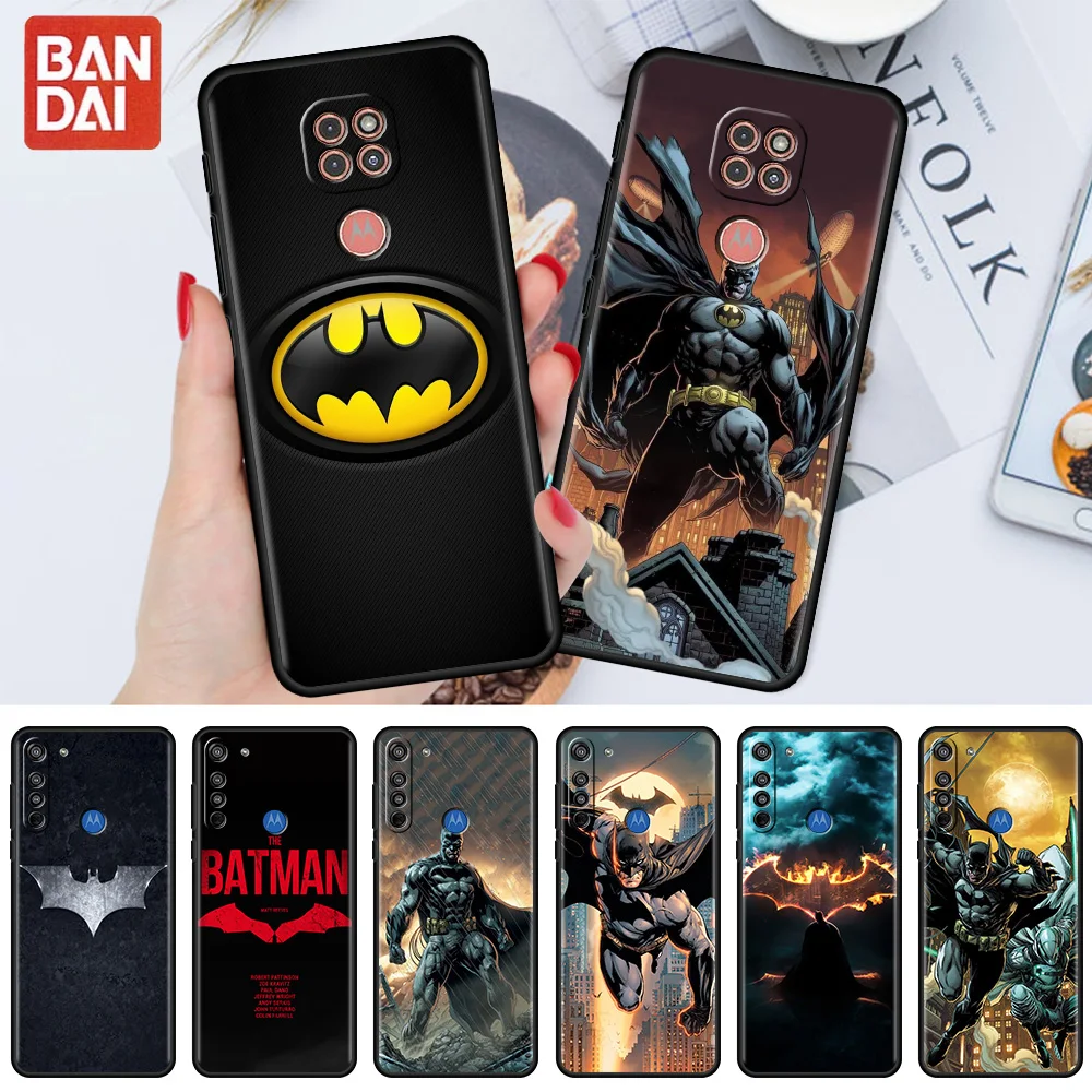 

Batman Wallpaper Case For Motorola G30 One Fusion Plus G9 Play G8 Power Lite G60 E6s Edge 20 Pro Hyper G50 G40 Phone Cover Sac