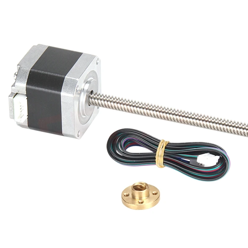 

Nema17 Step Motor 40mm Two-phase 4-Lead Stepper Motor for cnc Z Axis 3D Printer Extruder Parts 1.5A 80cm Extension Cable