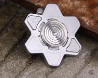 new titanium alloy hand twisting spinning top gyro gyroscope bearing spinner toy