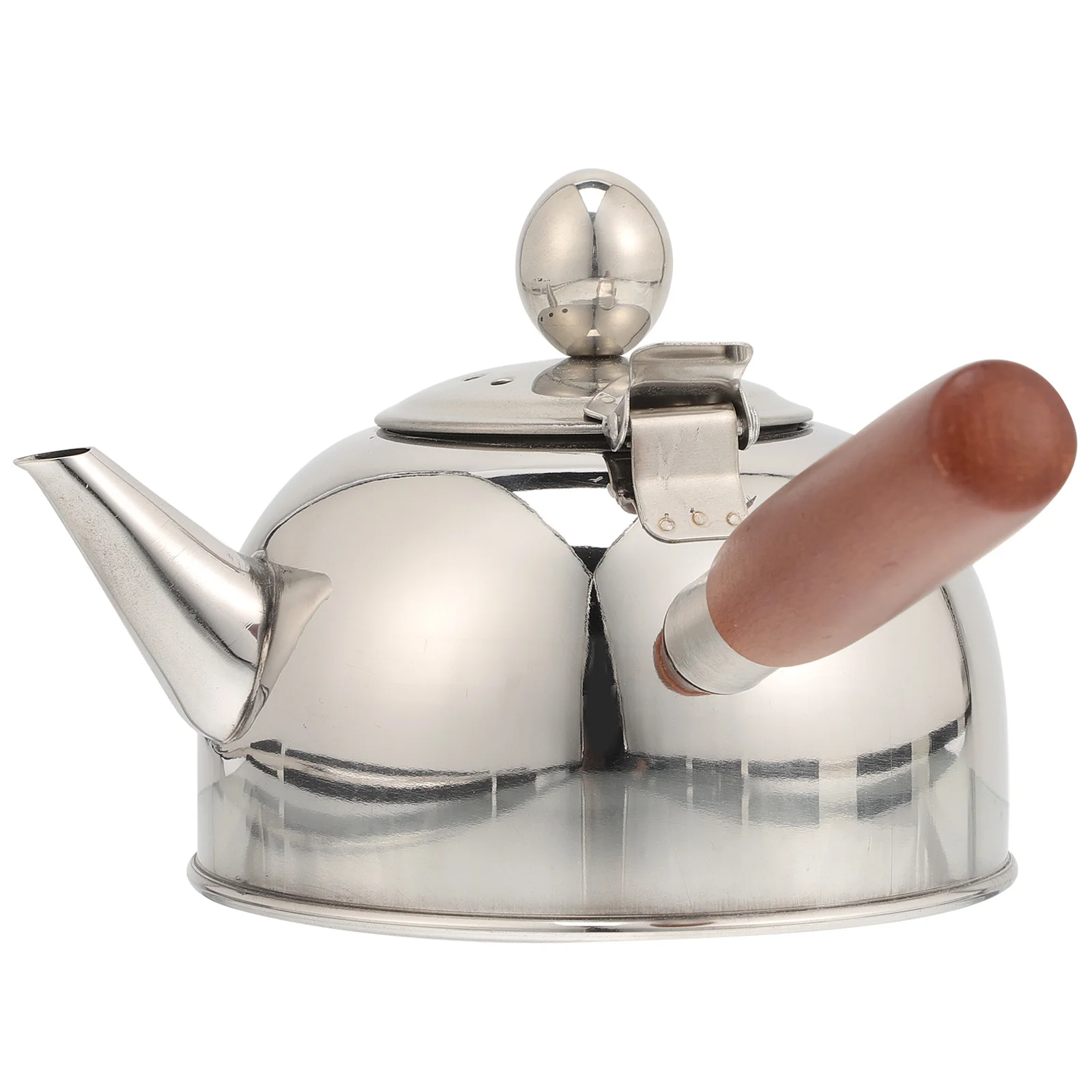 

Kettle Tea Pot Water Stovetop Stove Boiling Whistling Handle Stainless Steel Kettles Metal Teapot Heating Camping Side