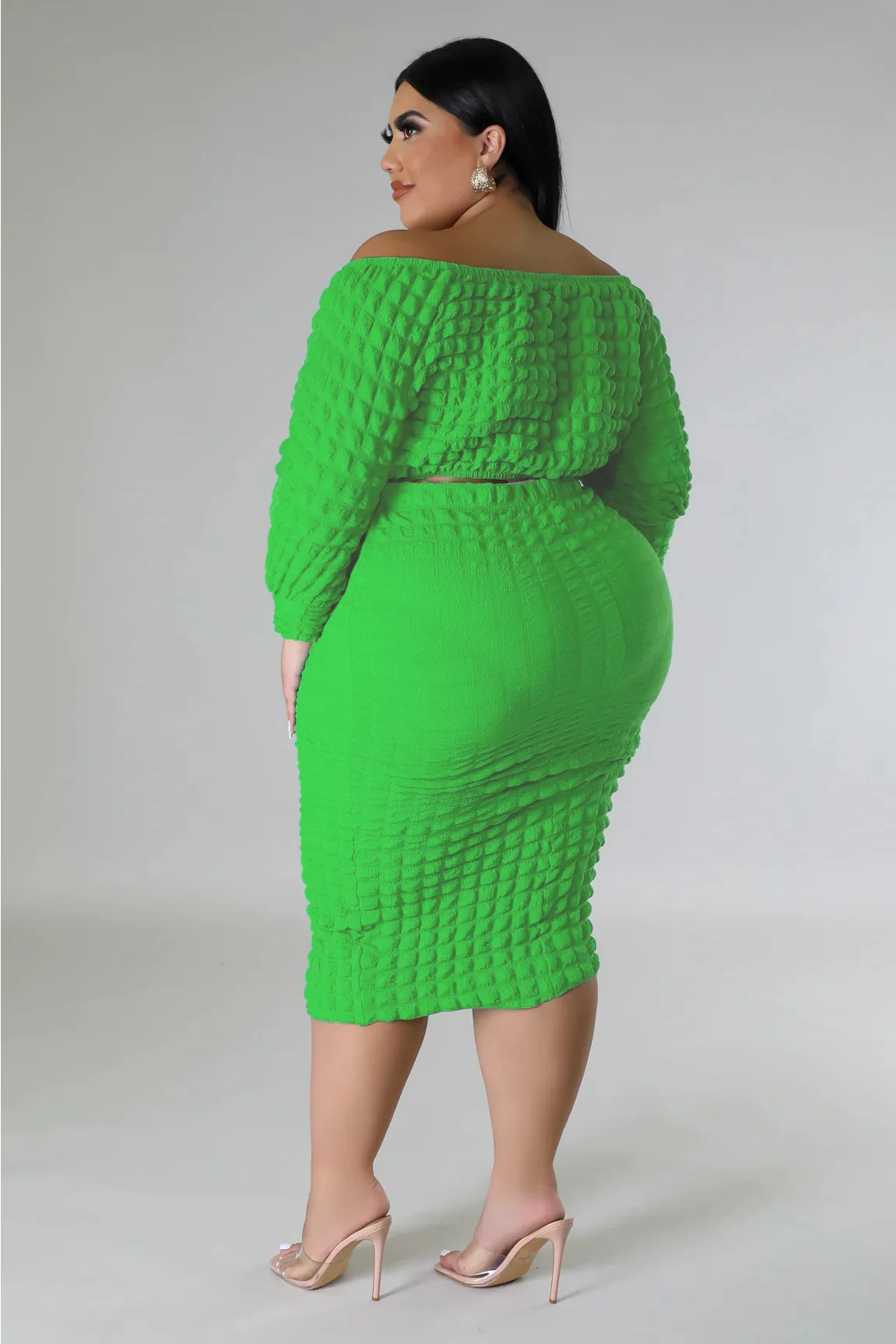 Plus Size Two Piece Dresses Plaid Chic And Elegant Cloth Casual Cheap Luxury Ladies Dresses Summer Sale Outfit For Women 2023