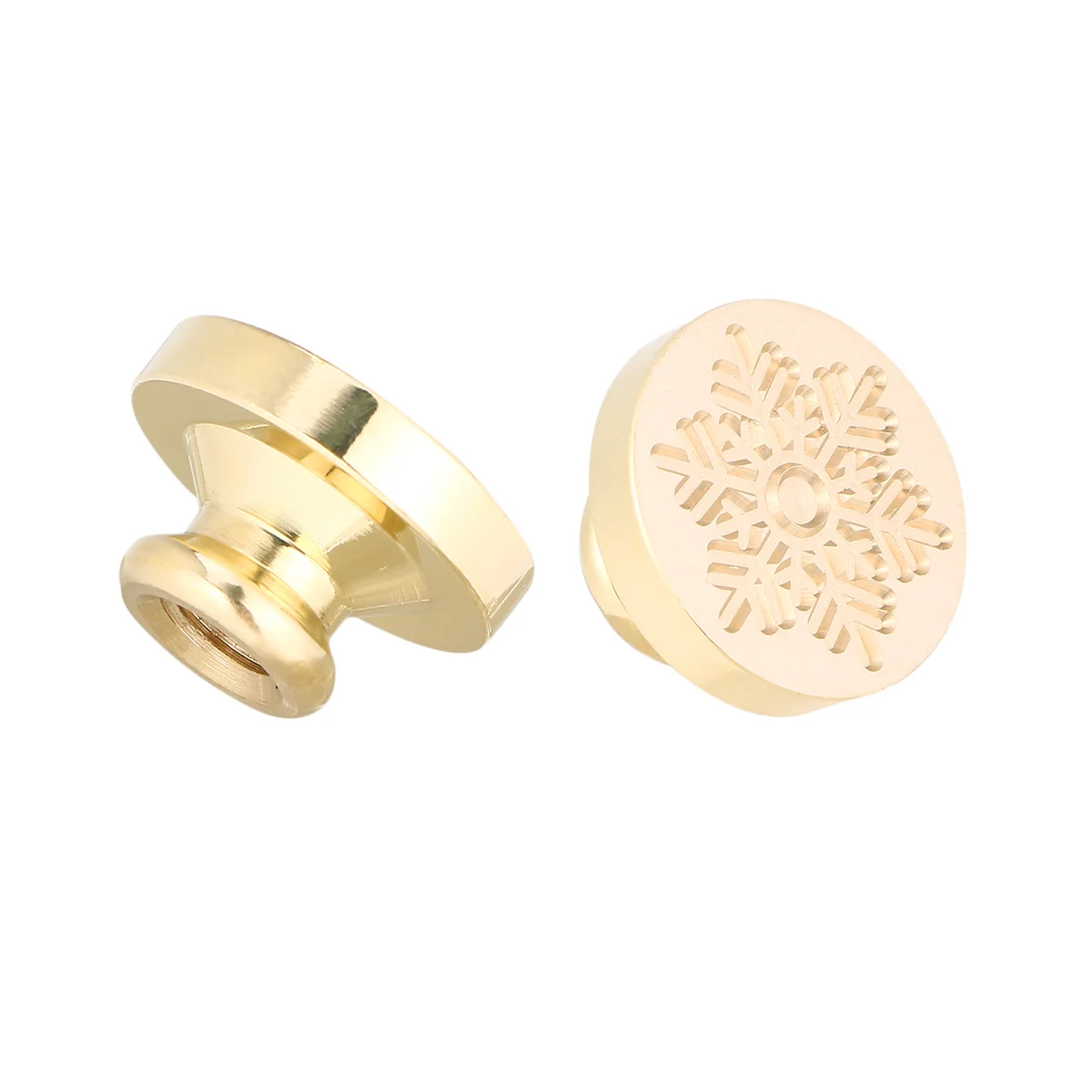 

Wax Seal Stamp Sealing Envelope Head Vintage Copper Christmas Supplies Brass Wedding Snowflake Merry Fire Invitation Accessories