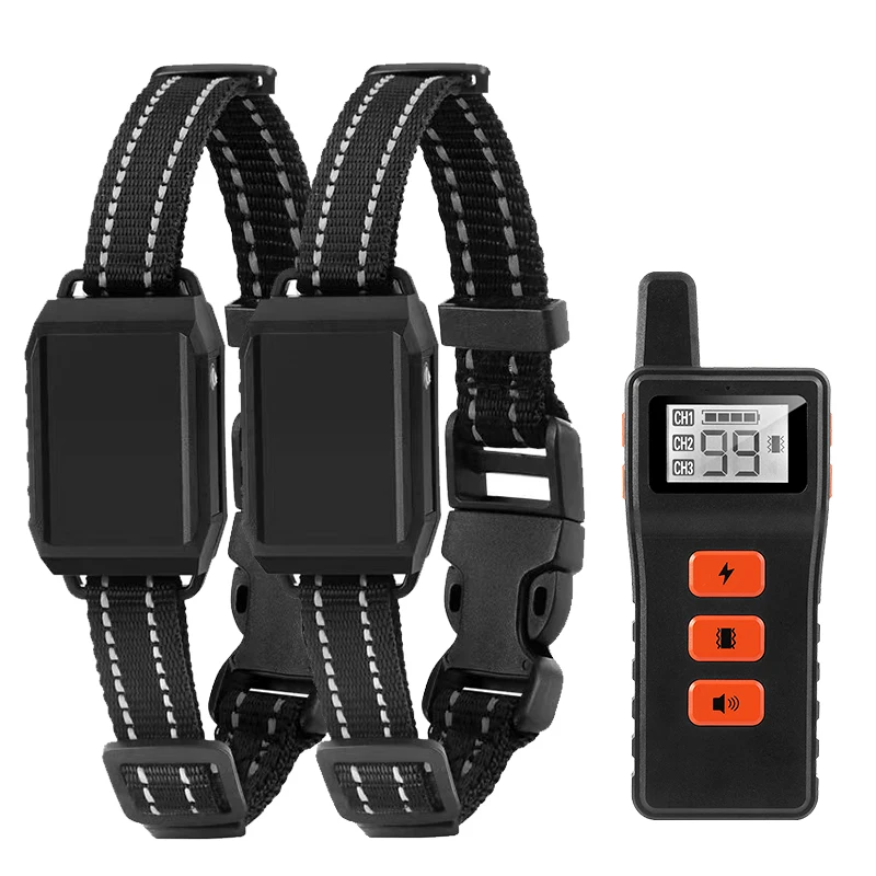 

Collar Rechargeable With New Anti Large Waterproof Small Dog Dogs For Training Remote Medium Collar Electric Bark