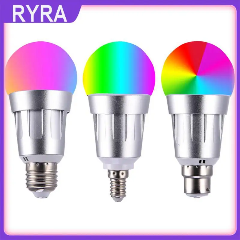 

Умная лампа с Wi-Fi, 7 Вт, RGB, лампочка для пробуждения, совместима с Alexa и Google Assistant, Прямая поставка