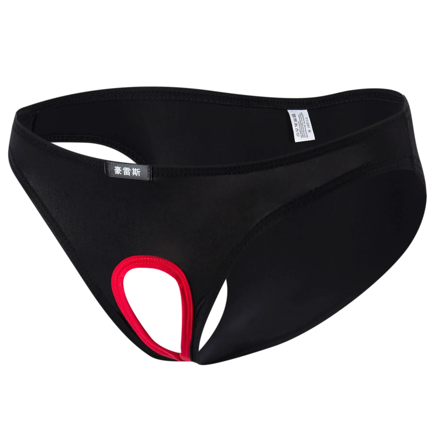 Мужские сексуальные трусы Howeray с отверстием для пениса нижнее белье модные