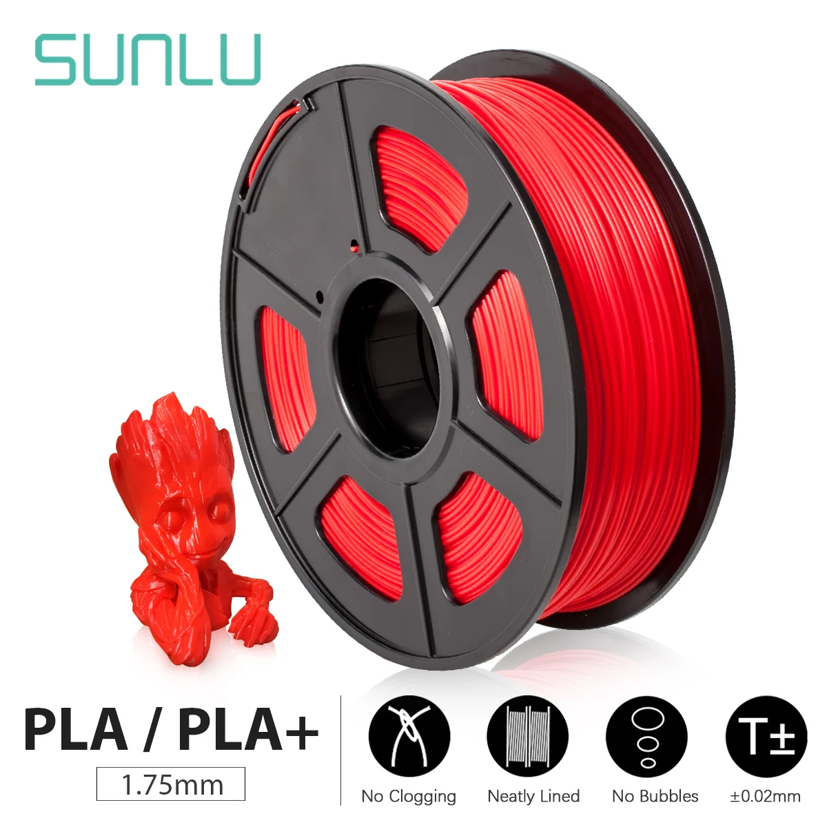 

Нить для 3D-принтера SUNLU, 1,75 мм, с низкой усадкой, 1 кг