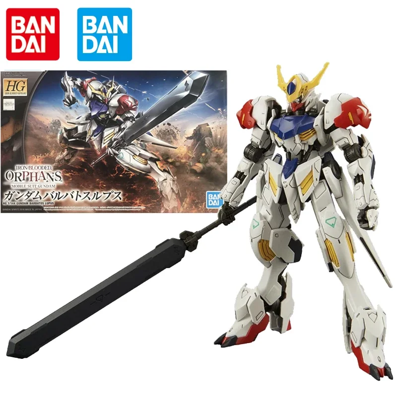 

Оригинальная игрушка Bandai Gundam Barbatos Lupus HG 1/44, модель с железной кровью сироты, сборная аниме игрушка для мальчиков, экшн-фигурка для взрослых, игровой набор