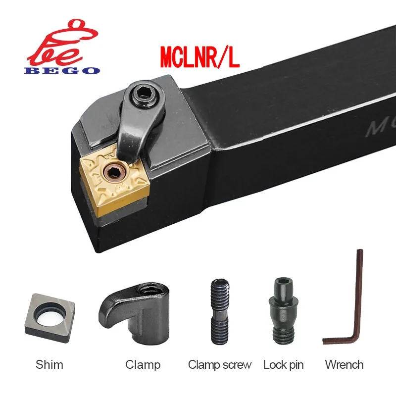 

MCLNR/L Набор держателей для токарного инструмента для полу-отделочных и отделочных работ