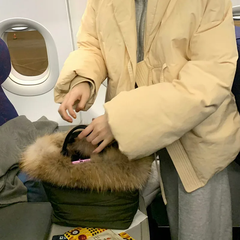 FIRMRANCH зимняя модная универсальная пушистая мягкая искусственная декоративная