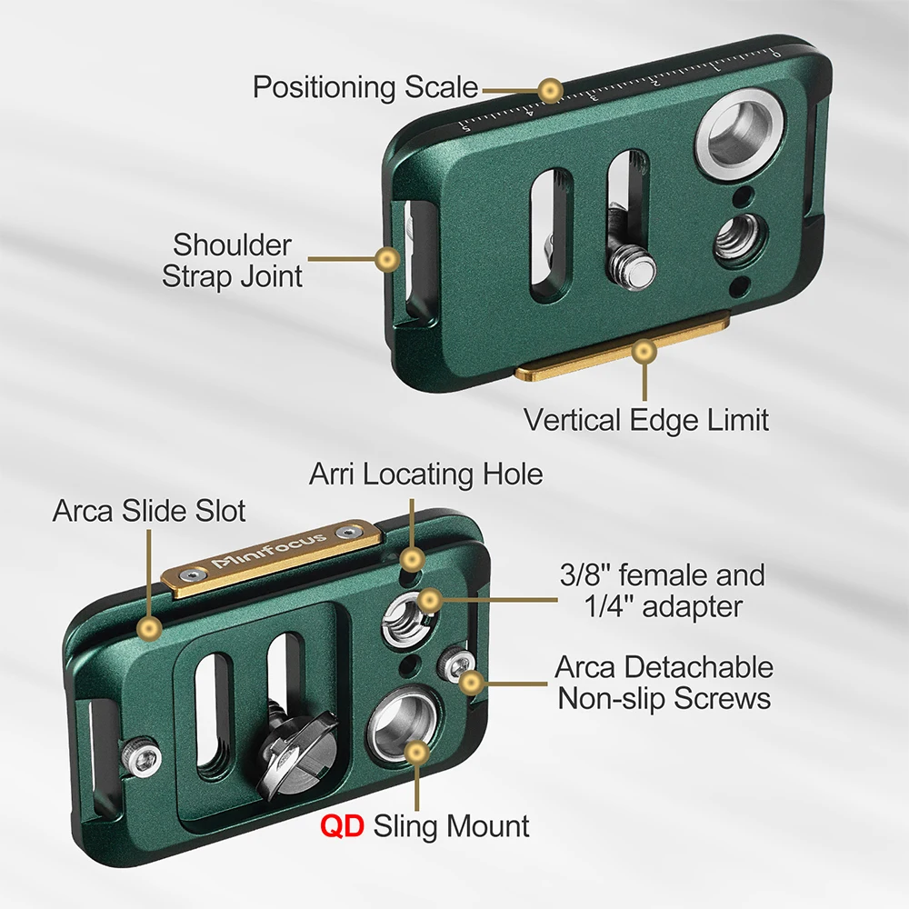 QR 70 мм пластина с D винтом из нержавеющей стали/Arca-Swiss RRS крепление ласточкин хвост