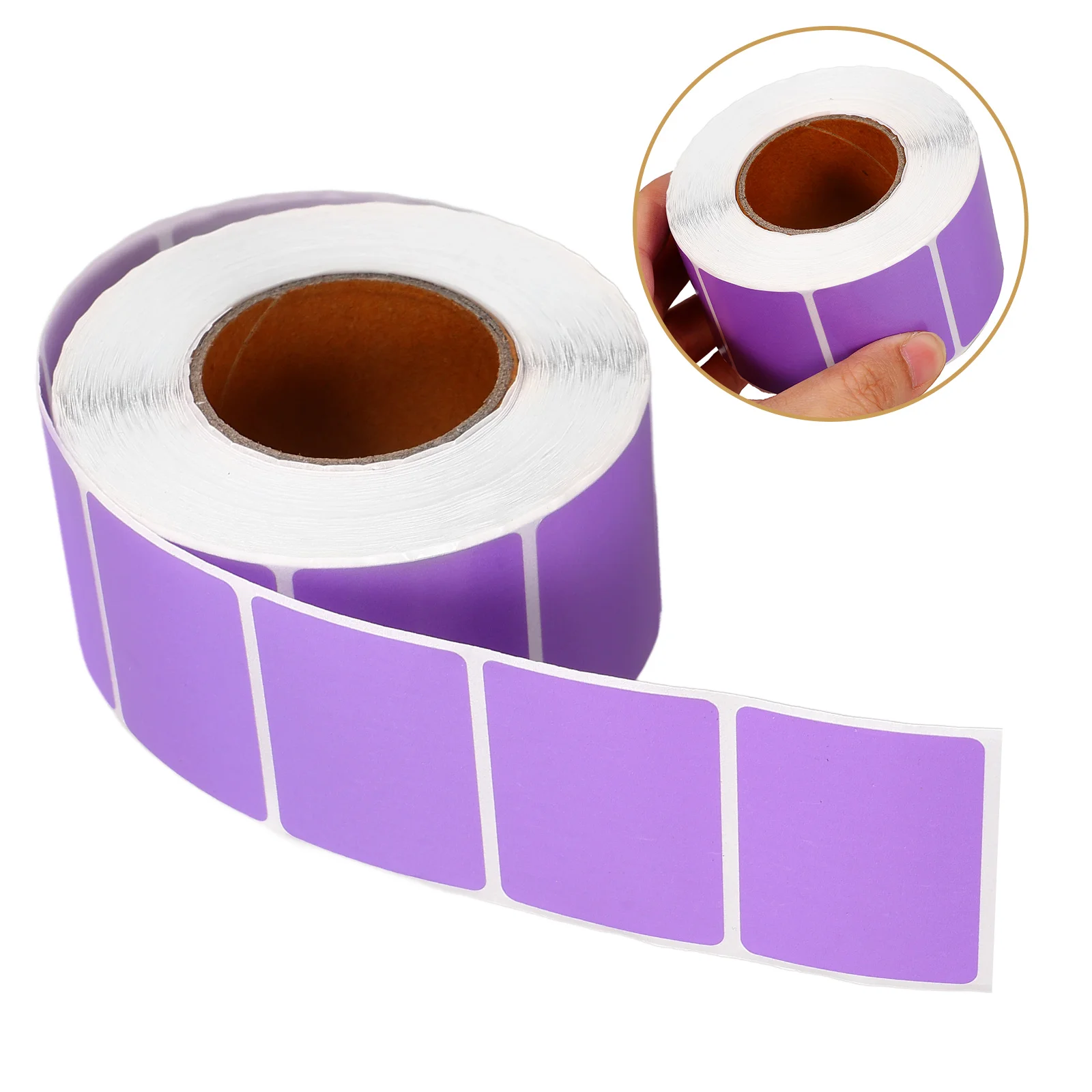 Маленькие круглые наклейки в горошек цветной термобумажный принтер