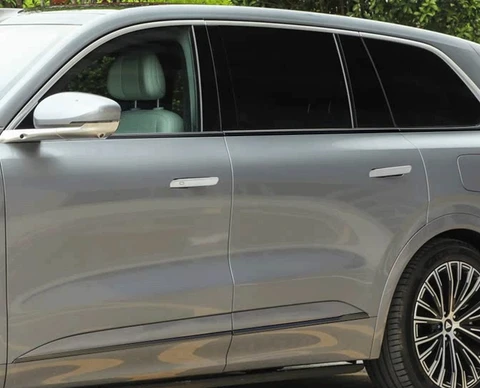 Аксессуары из нержавеющей стали для CHANGAN Deepal S09 2025, декоративная полоса для полного окна, черненый корпус, яркая полоса, внешний вид