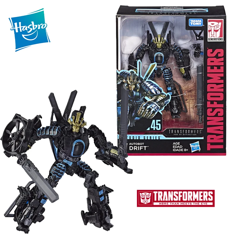 

Hasbro Transformers Toys Studio Series 45 Deluxe Class Age of Extinction Movie Autobot Drift Action Figure - Ages 8 & Up