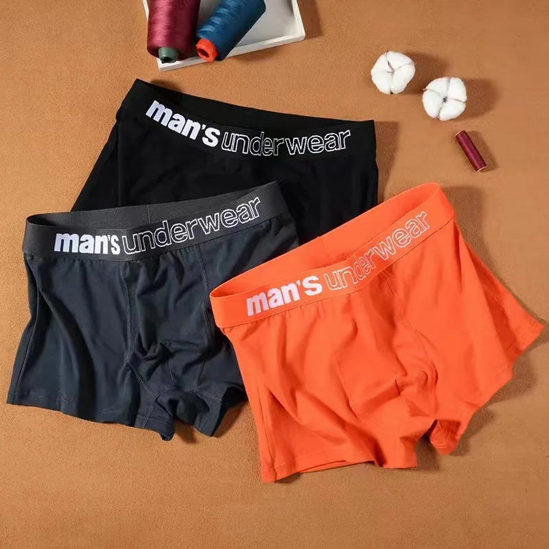 Boxer Men's Underwear Boxers  Men's Cotton Fashion Underpants  man Sport Large  flat Shorts Plus Size Underwear Boxers L-7xl