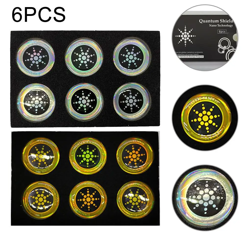 Квантовый анти-радиационный экран для планшетов и ноутбуков 6 наклеек защита от