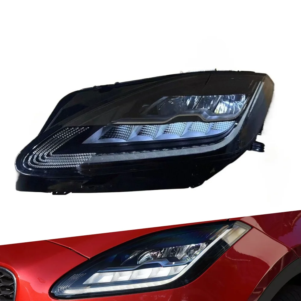 Фото Фара для Jaguar E-PACE 2018-2024, полностью светодиодная сборка фары для Jaguar E-PACE P200 P250 №1