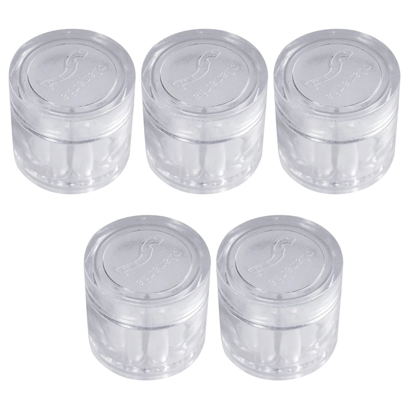 

Practical 5X Aquarium Tank Plastic Catcher Trap Pipe Trapper For Planarian Worm Leeches 8 Holes Transparent