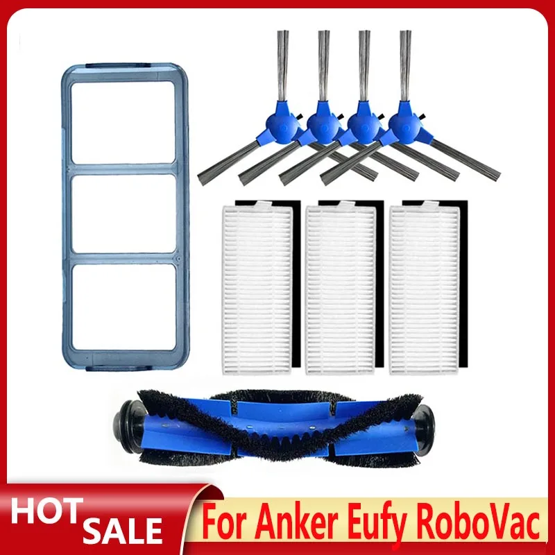

Replacement Primary Hepa Filter For Eufy 11S 12 15T 15C 25C 30 30C 35C Robot Vacuum Cleaner Main Side Brush Accessories Kits