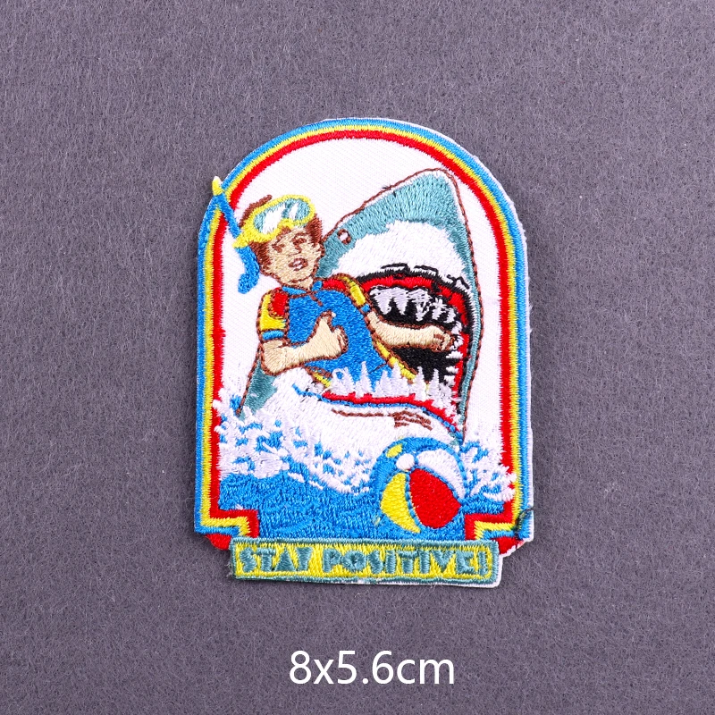 Патч с ужасным фильмом вышитые патчи на одежду значок наклейки аппликация полосы