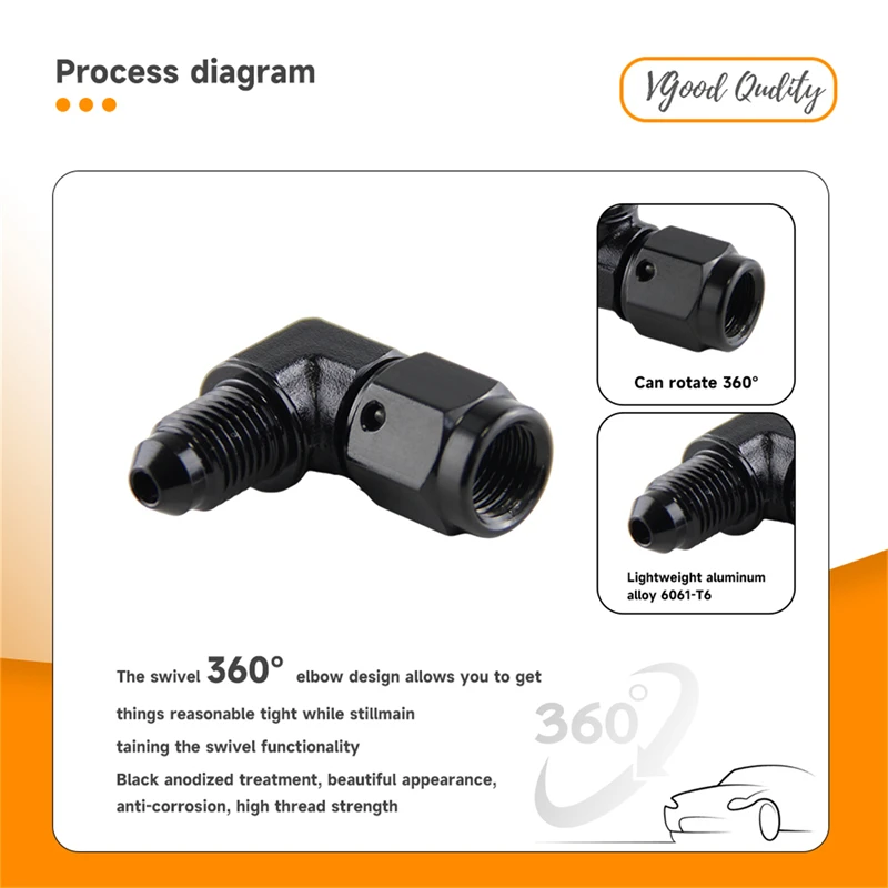 2 шт. адаптер для шланга AN3 Мама-папа |
